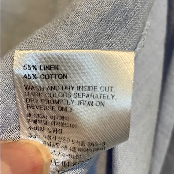 Linen & cotton light blazer/cardigan - Picture 3 of 4